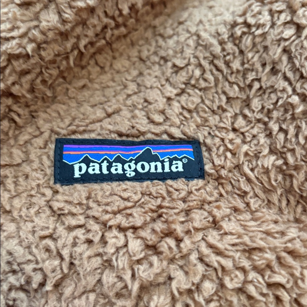 Patagonia Los Gatos 1/4 Zip Pullover Fuzzy Sweater Brown - Picture 3 of 6